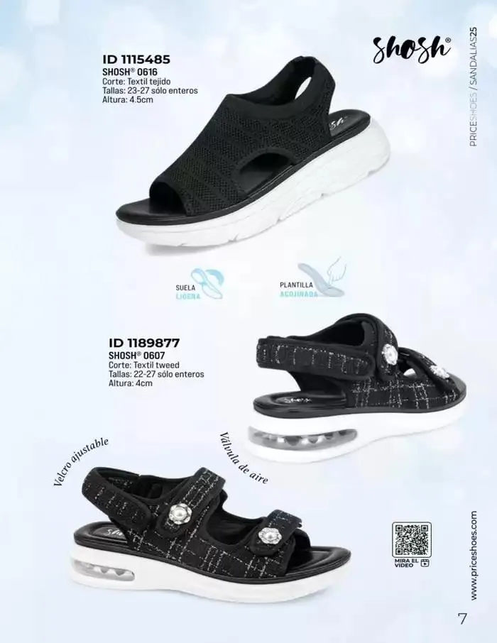 Catálogo de SANDALIAS | CONFORT | 2025 | 1E 11 de marzo al 31 de agosto 2025 - Pagina 7