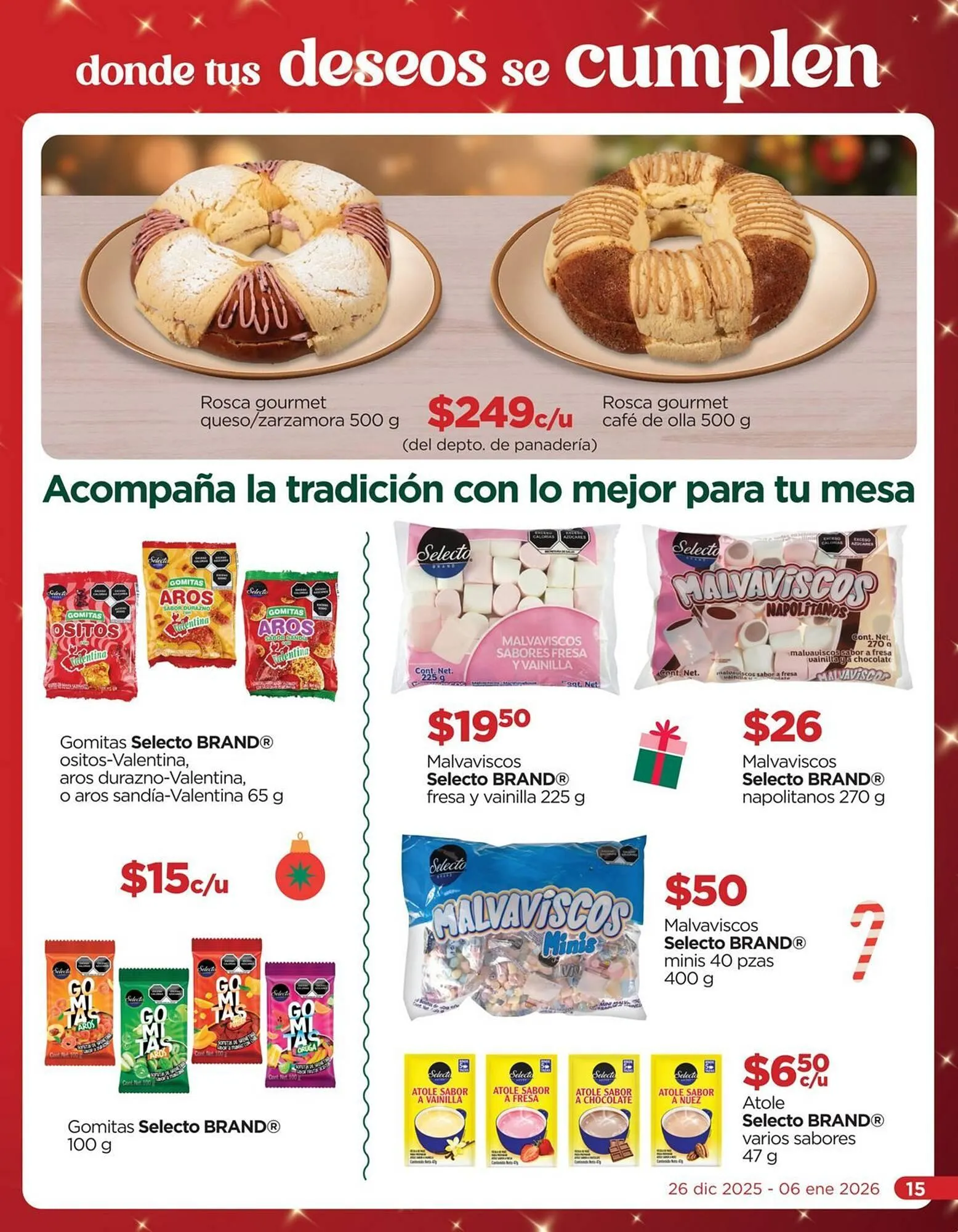 Catálogo de Folleto Chedraui 26 de diciembre al 6 de enero 2026 - Pagina 15