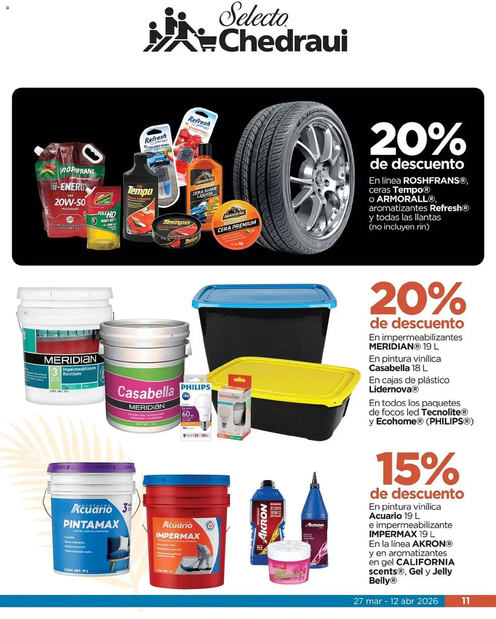 Catálogo de Folleto Chedraui 27 de marzo al 12 de abril 2026 - Pagina 11
