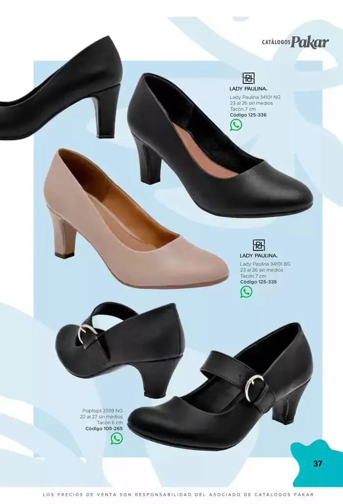 Catálogo de Pakar Mujer 31 de enero al 31 de agosto 2025 - Pagina 37
