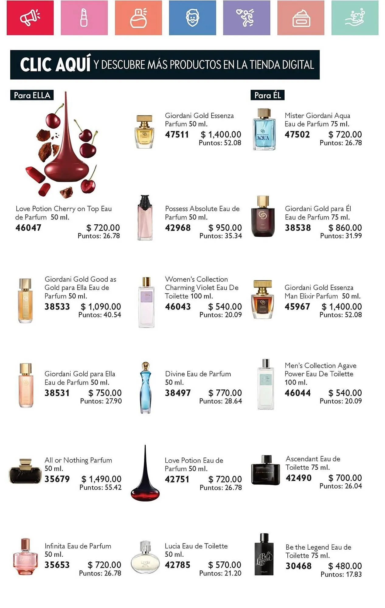 Catálogo de Catálogo Oriflame 1 de diciembre al 31 de diciembre 2025 - Pagina 70