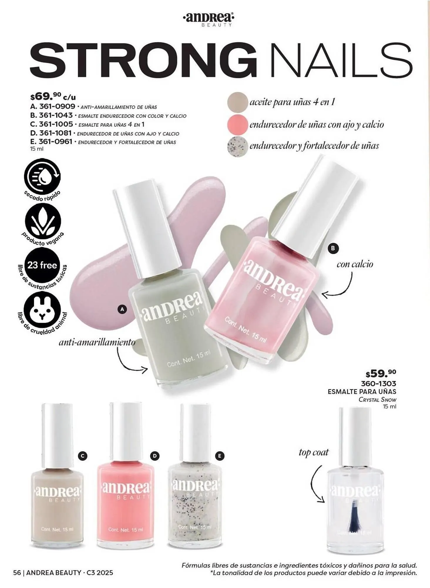 Catálogo de Catálogo Andrea 23 de mayo al 31 de diciembre 2025 - Pagina 56