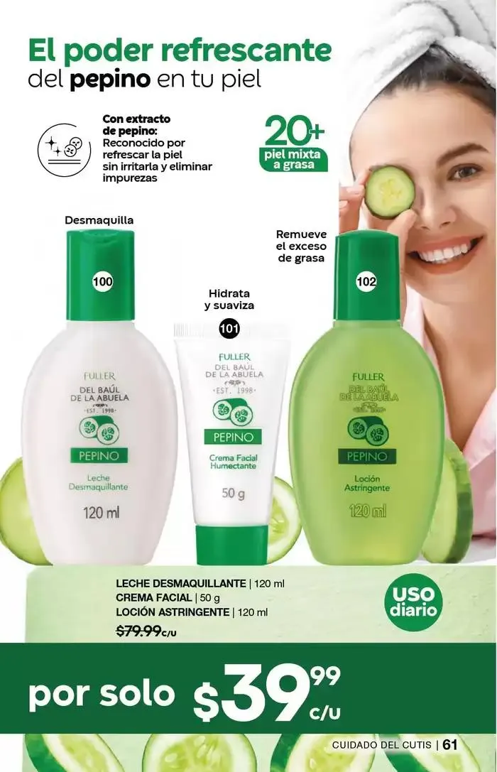 Catálogo de Fuller CAMPAÑA 20 9 de enero al 28 de enero 2025 - Pagina 141