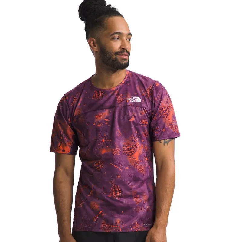 Playera para correr Sunriser Hombre, Rojo c/Print