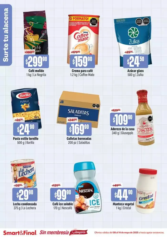 Catálogo de Ofertas Smart & Final 8 de mayo al 14 de mayo 2025 - Pagina 3