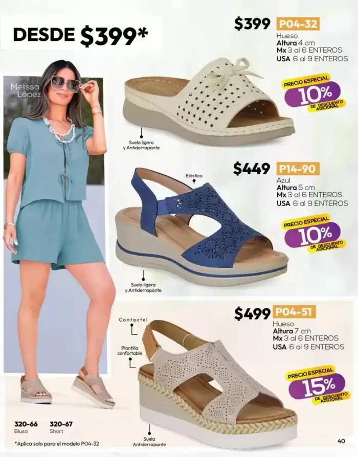 Catálogo de Catálogo Cklass Calzado Novedades de Verano 2025 México 28 de marzo al 27 de abril 2025 - Pagina 41