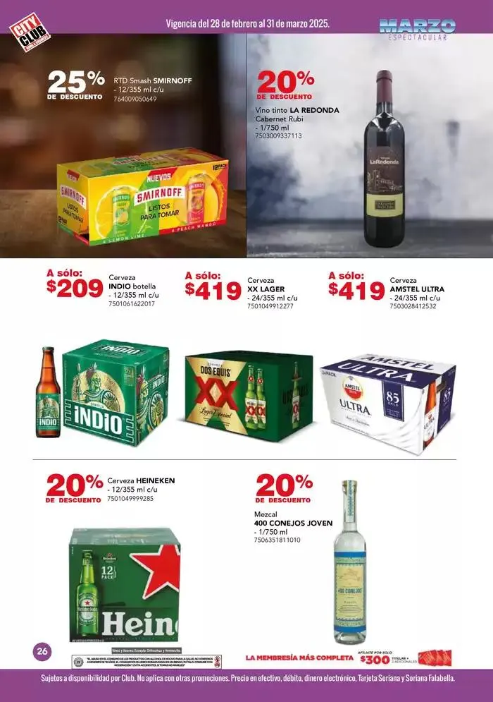 Catálogo de Marzo Espectacular 28 de febrero al 31 de marzo 2025 - Pagina 26