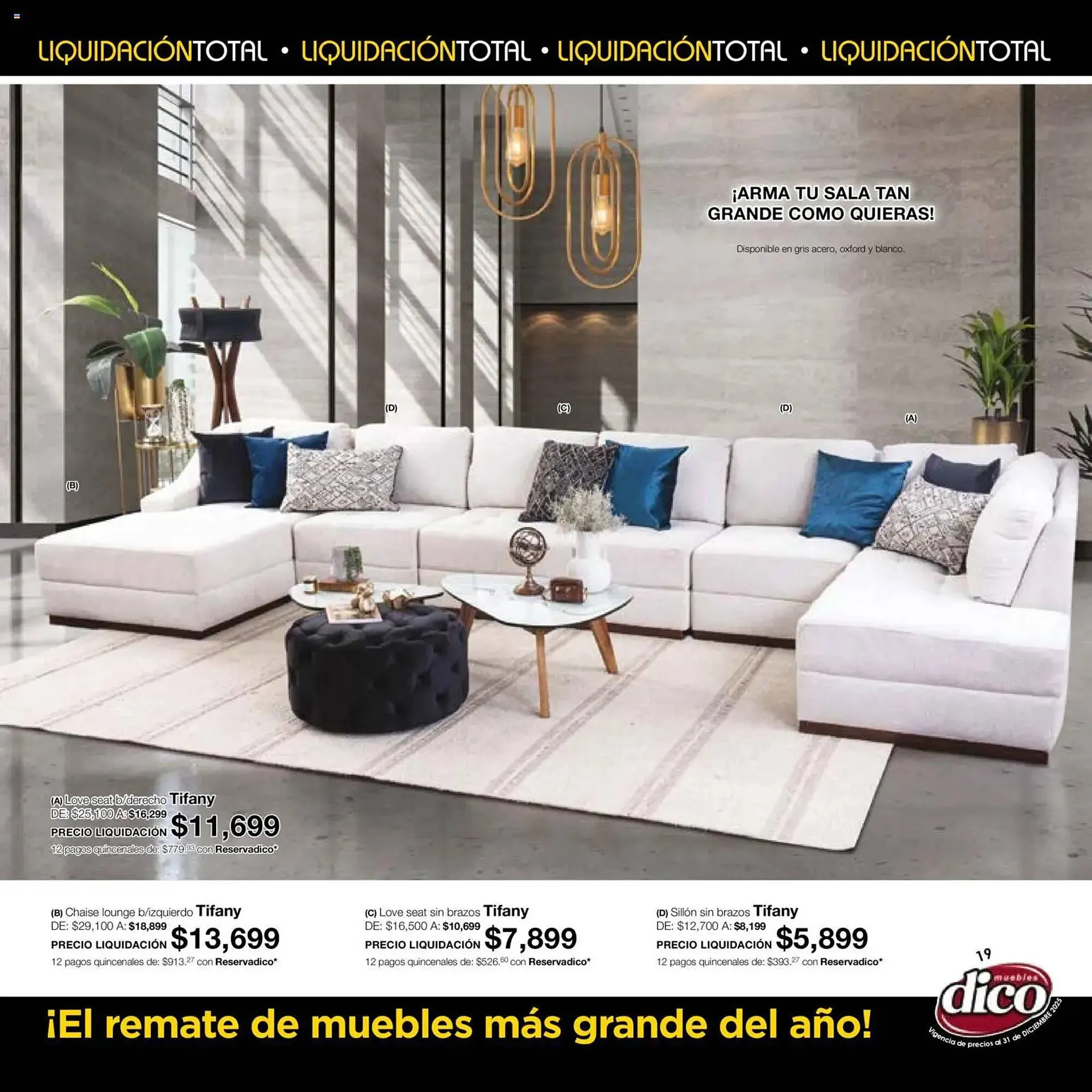 Catálogo de Catálogo Muebles Dico 4 de diciembre al 1 de enero 2026 - Pagina 19