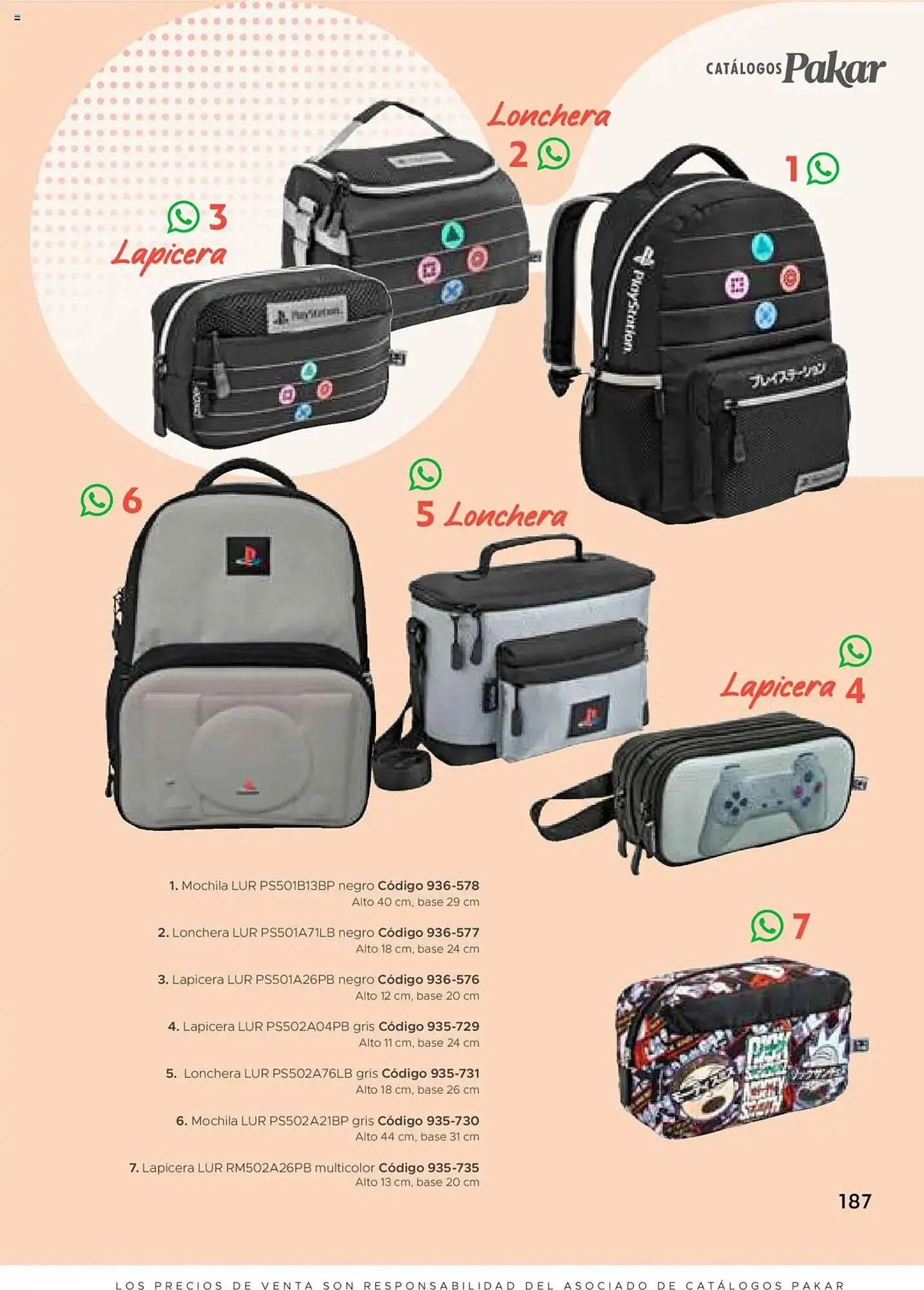 Catálogo de Catálogo SC Pakar 24 de julio al 1 de enero 2026 - Pagina 187