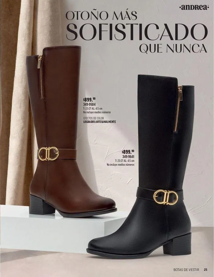 Catálogo de ANDREA - CALZADO DAMA 26 de agosto al 25 de enero 2025 - Pagina 117