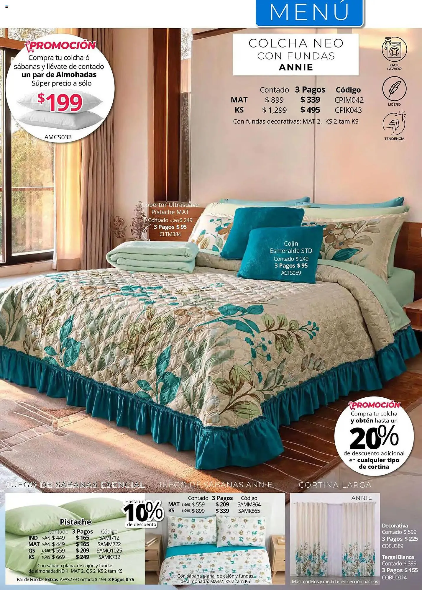 Catálogo de Catálogo Colchas Concord 1 de mayo al 1 de agosto 2026 - Pagina 129
