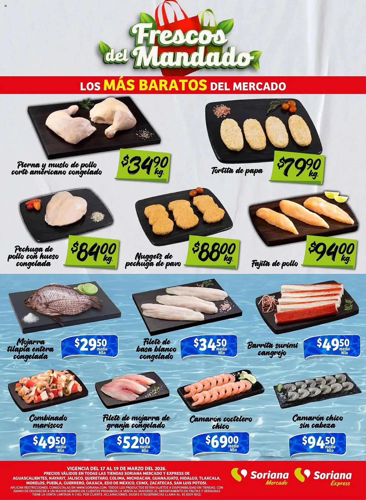 Catálogo de Folleto Soriana Mercado 17 de marzo al 19 de marzo 2026 - Pagina 2