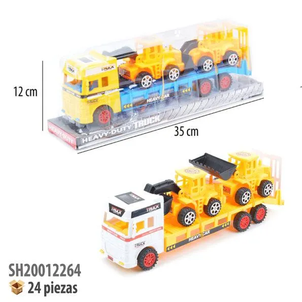 TRAILER MADRINA CON CARROS FRICCION