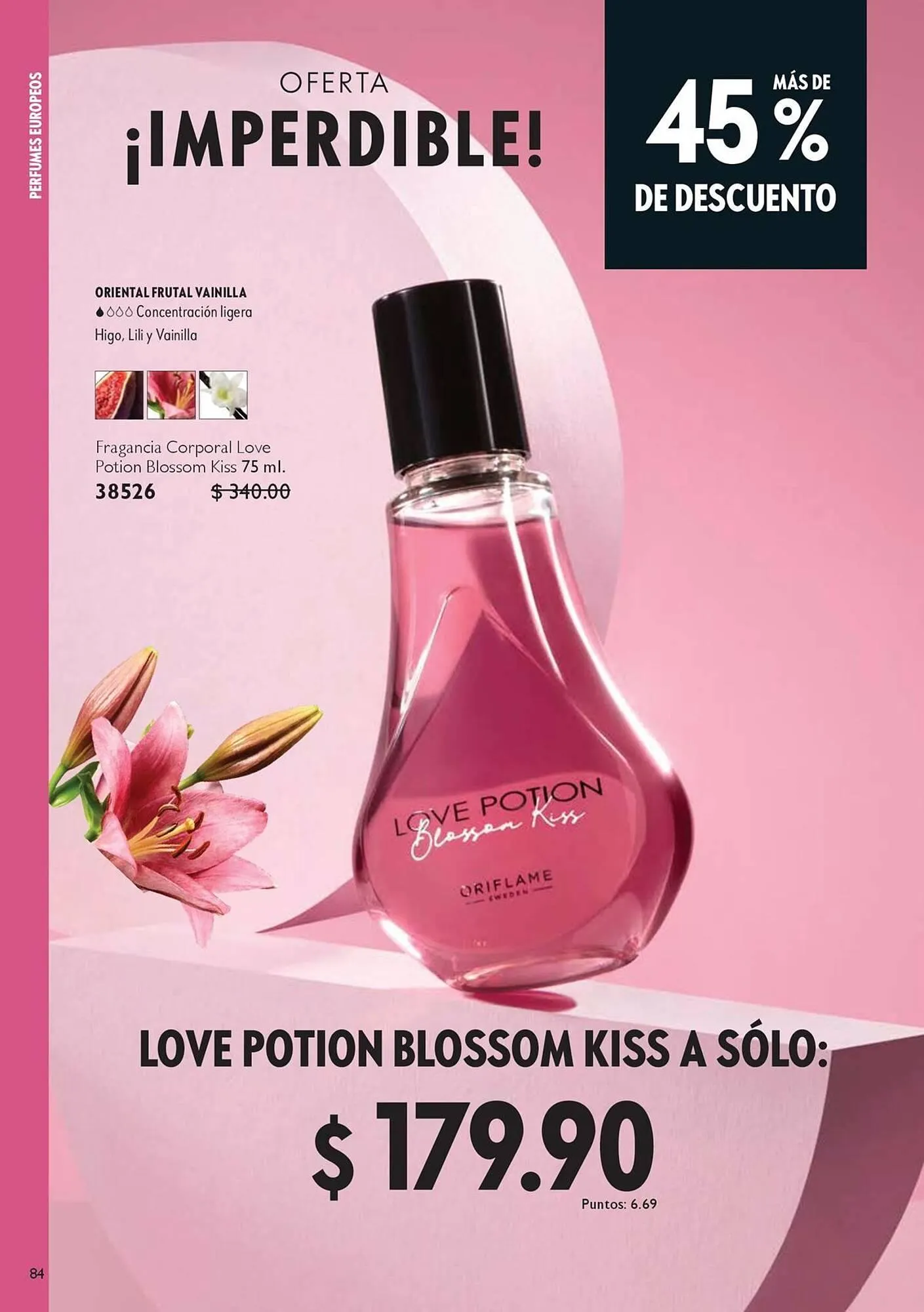 Catálogo de Catálogo Oriflame 6 de octubre al 31 de octubre 2025 - Pagina 84