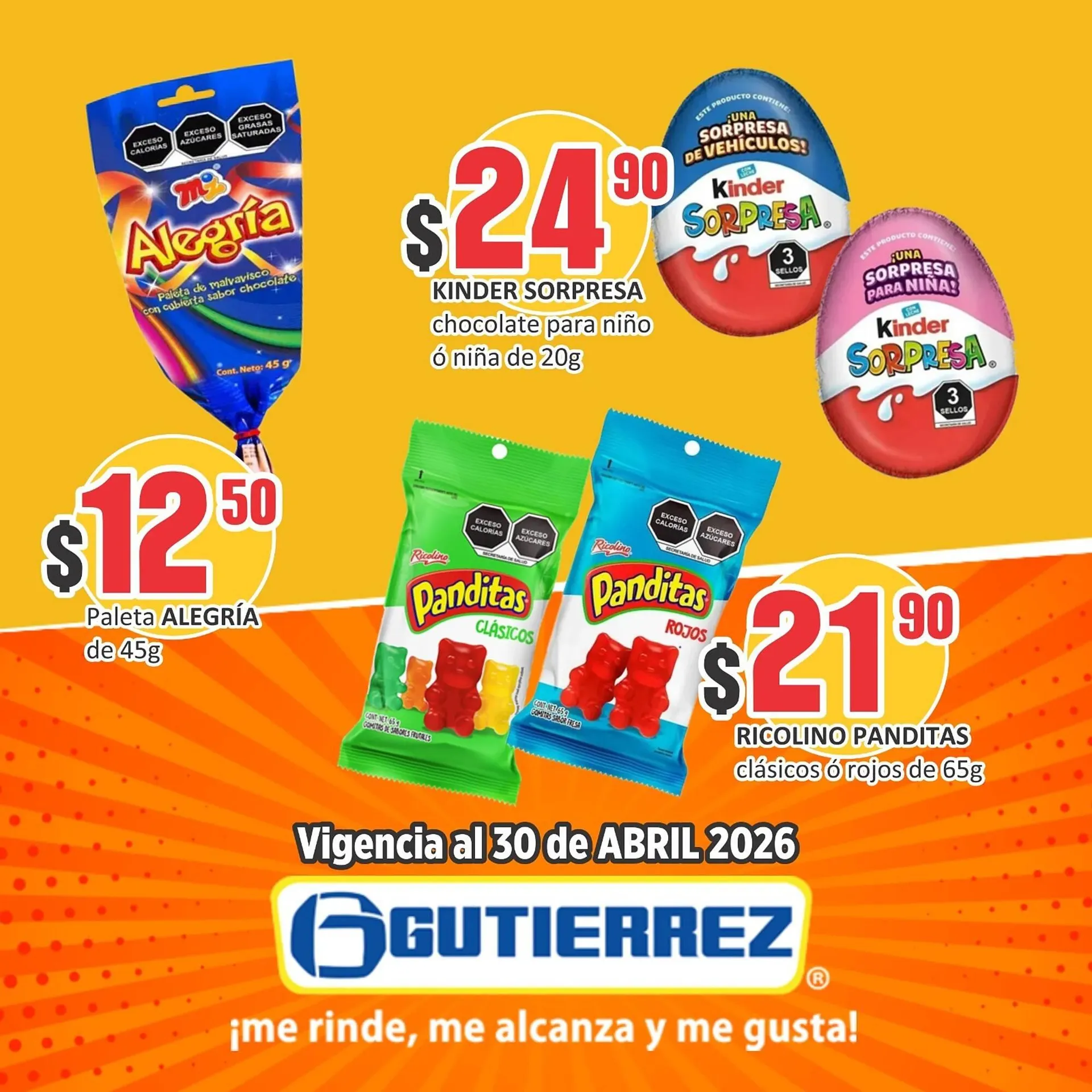 Catálogo de Folleto Super Gutiérrez 28 de abril al 30 de abril 2026 - Pagina 3