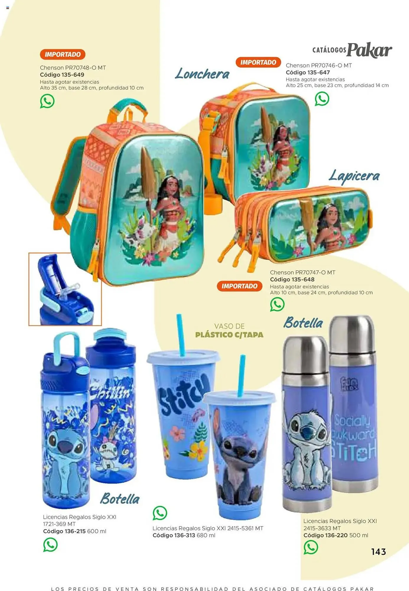 Catálogo de Catálogo SC Pakar 24 de julio al 1 de enero 2026 - Pagina 143