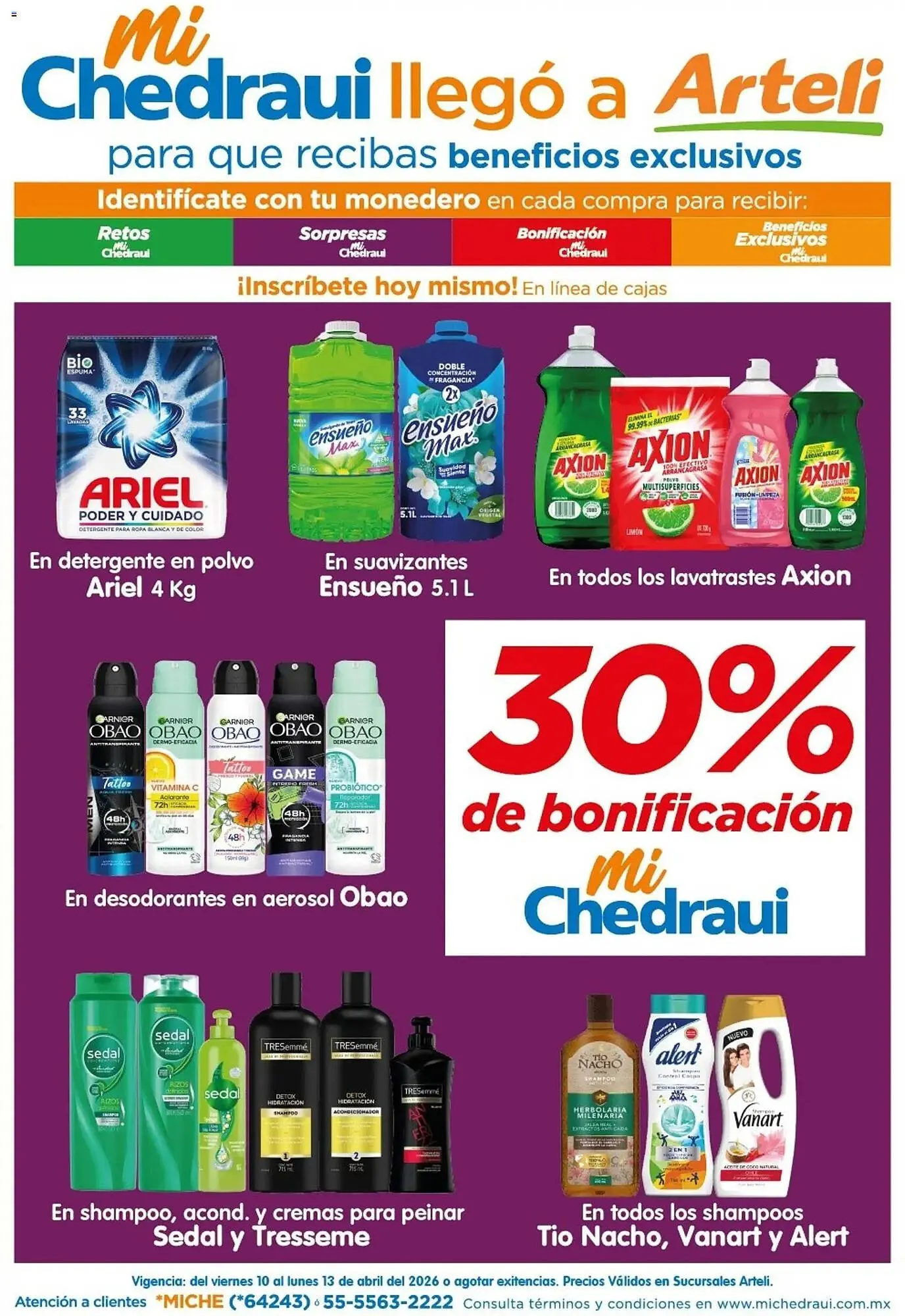 Catálogo de Folleto Arteli 10 de abril al 14 de abril 2026 - Pagina 1