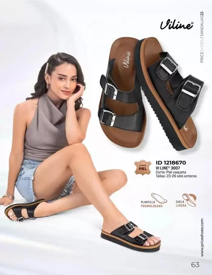 Catálogo de SANDALIAS | CONFORT | 2025 | 1E 11 de marzo al 31 de agosto 2025 - Pagina 63