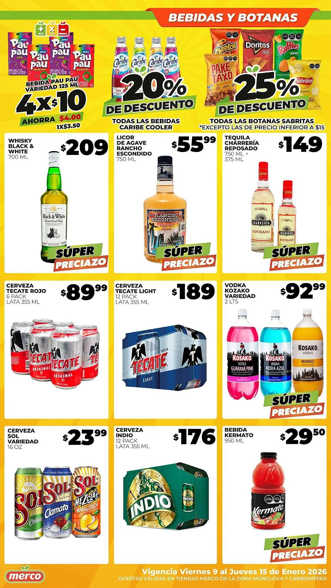 Catálogo de Folleto Merco 9 de enero al 15 de enero 2026 - Pagina 10