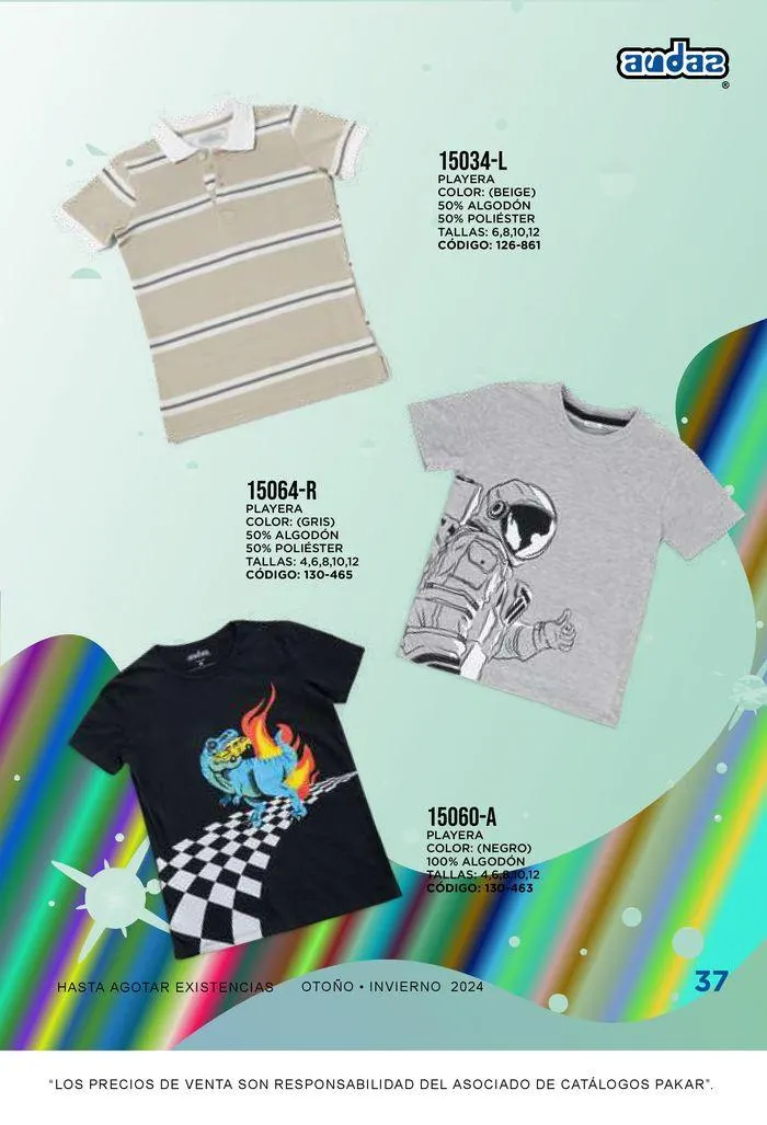 Catálogo de Pakar Audaz 26 de julio al 31 de diciembre 2024 - Pagina 37