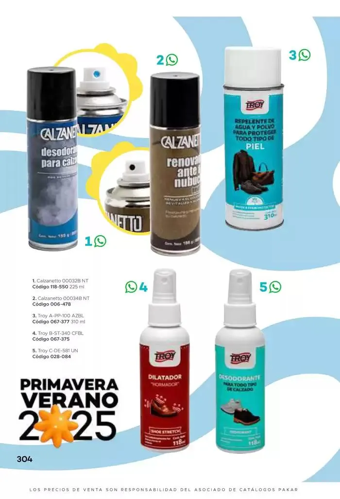 Catálogo de Pakar Mujer 31 de enero al 31 de agosto 2025 - Pagina 304