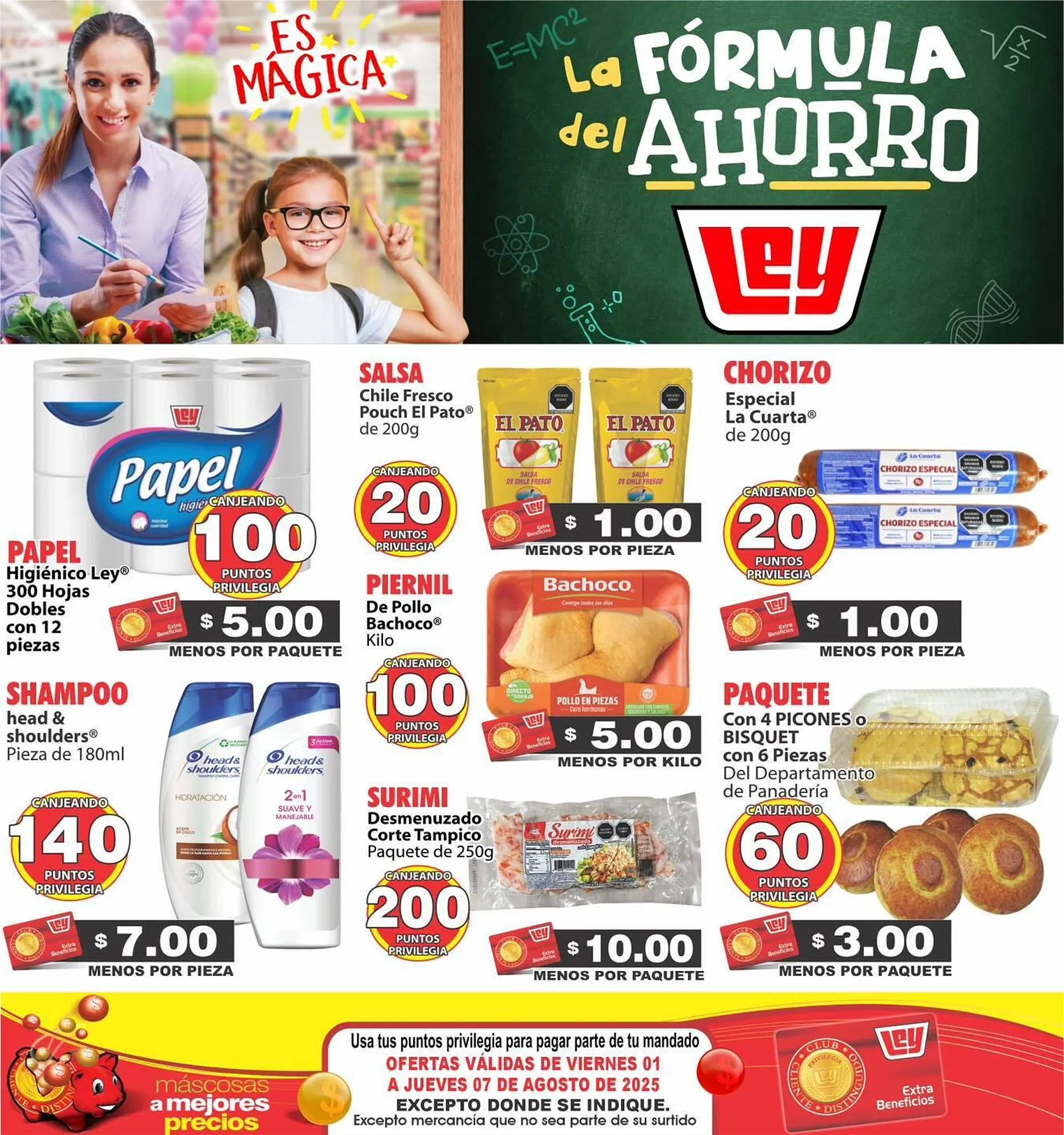 Catálogo de Catálogo Casa Ley 1 de agosto al 7 de agosto 2025 - Pagina 1