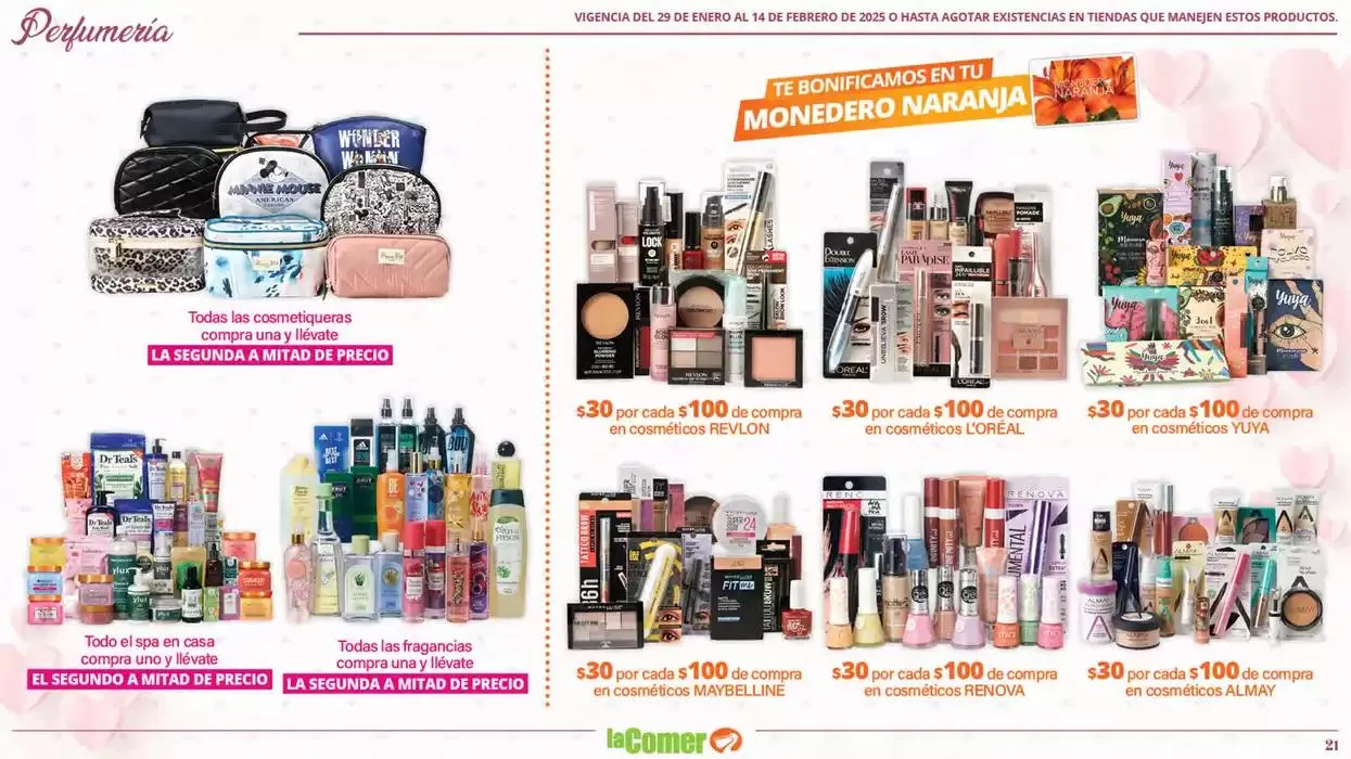 Catálogo de La Comer especial San Valentín 29 de enero al 14 de febrero 2025 - Pagina 21