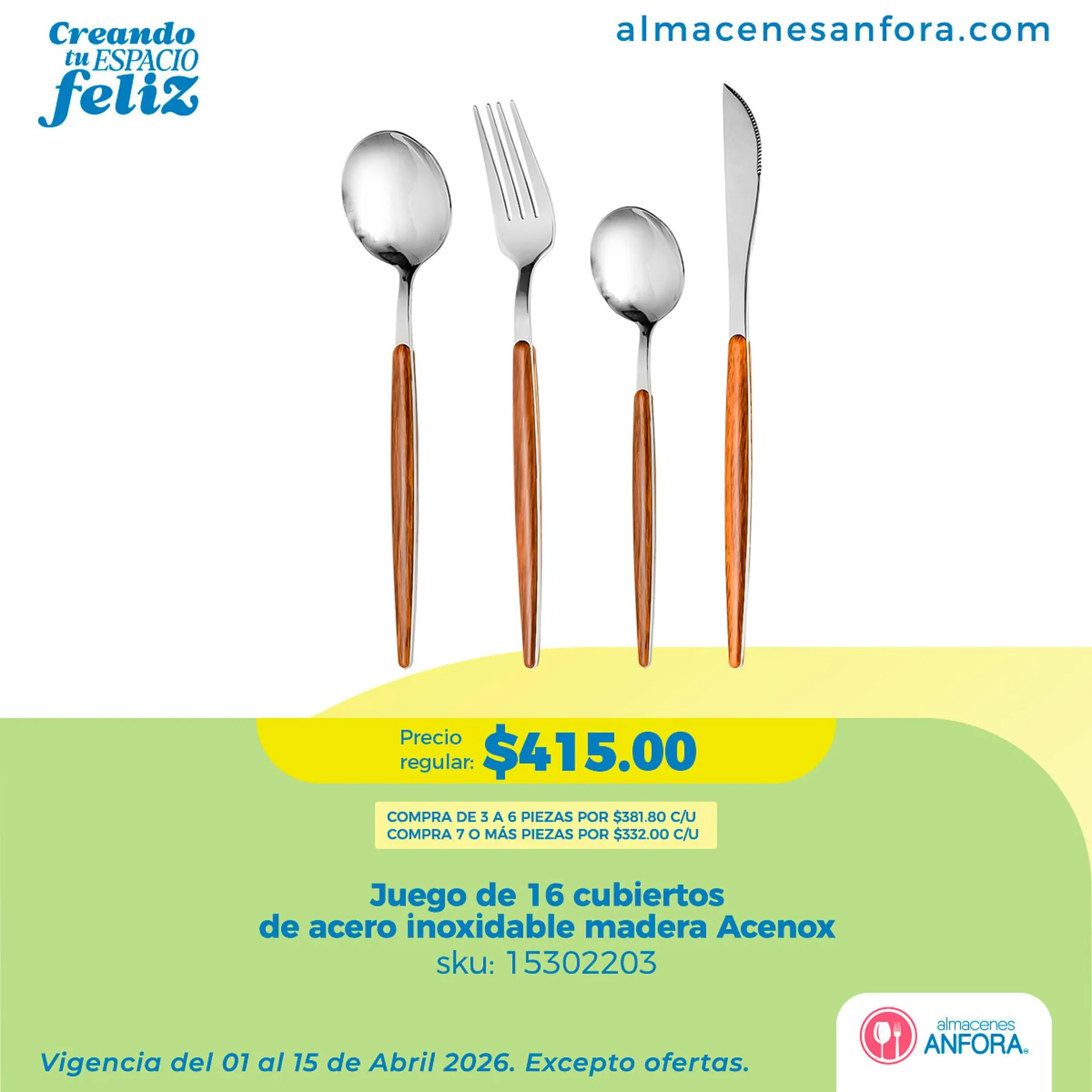 Catálogo de Catálogo Almacenes Anfora 10 de abril al 16 de abril 2026 - Pagina 2