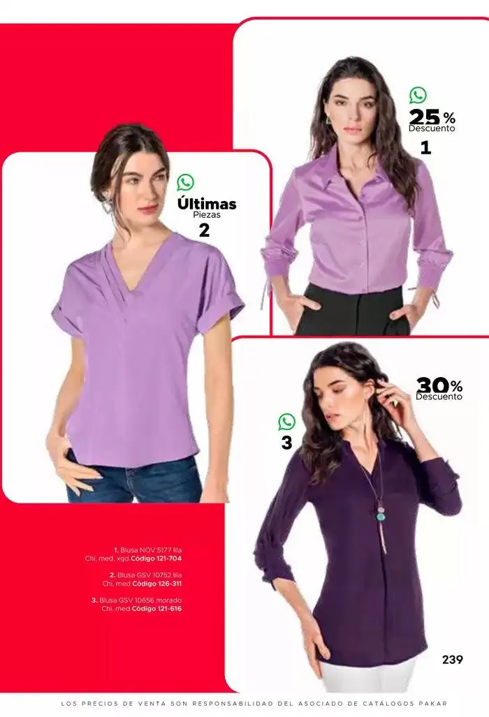 Catálogo de Pakar Ropa 31 de enero al 31 de agosto 2025 - Pagina 239