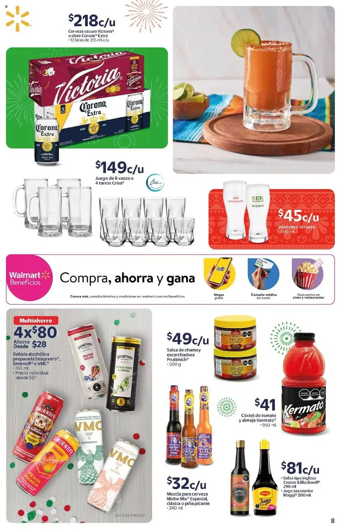 Catálogo de Folleto Walmart 9 de septiembre al 18 de septiembre 2025 - Pagina 8