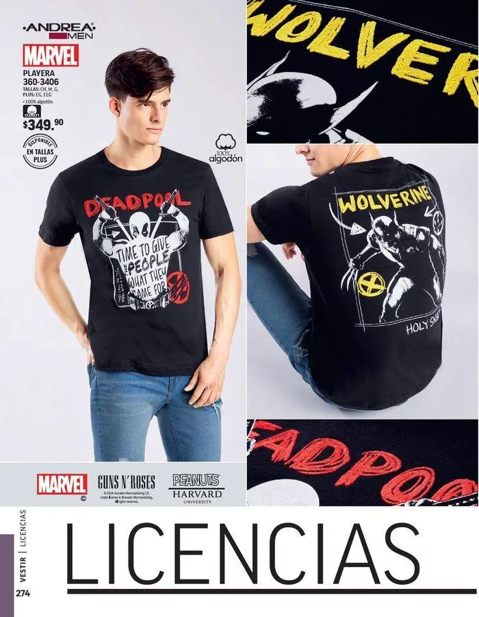 Catálogo de ANDREA - VESTIR CABALLERO 26 de agosto al 25 de enero 2025 - Pagina 92