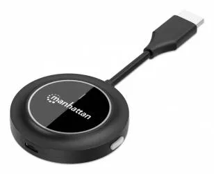 Manhattan Transmisor Inalámbrico, Entrada, Salida 1 x HDMI, hasta 30 Metros