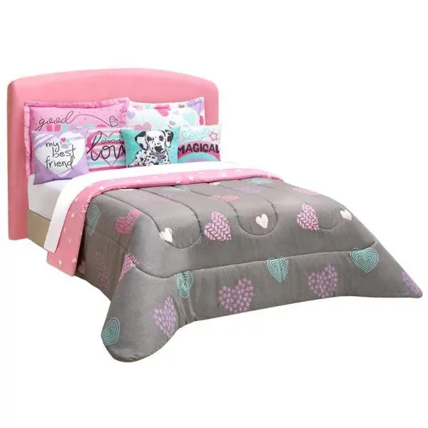 EDREDÓN CON FUNDAS Y COJINES AMORE