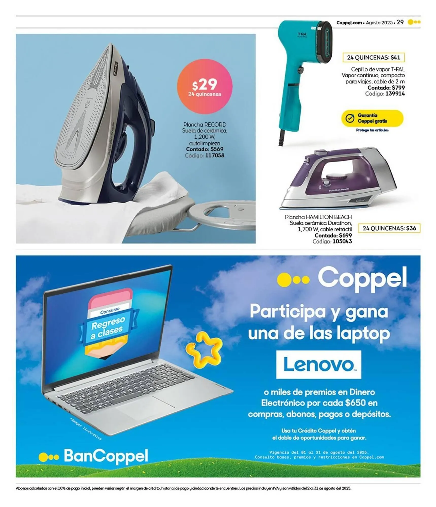Catálogo de Catálogo Coppel 1 de agosto al 31 de agosto 2025 - Pagina 29