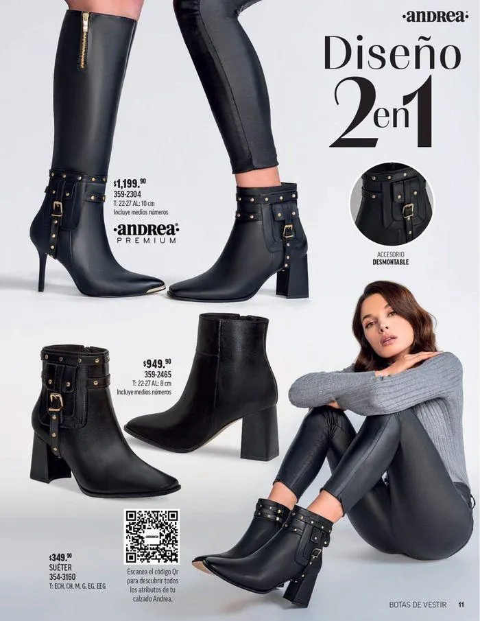 Catálogo de ANDREA - CALZADO DAMA 26 de agosto al 25 de enero 2025 - Pagina 12