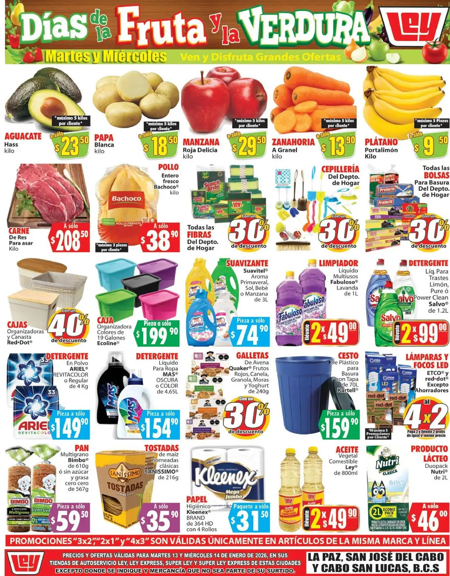 Catálogo de Folleto Casa Ley 13 de enero al 14 de enero 2026 - Pagina 1