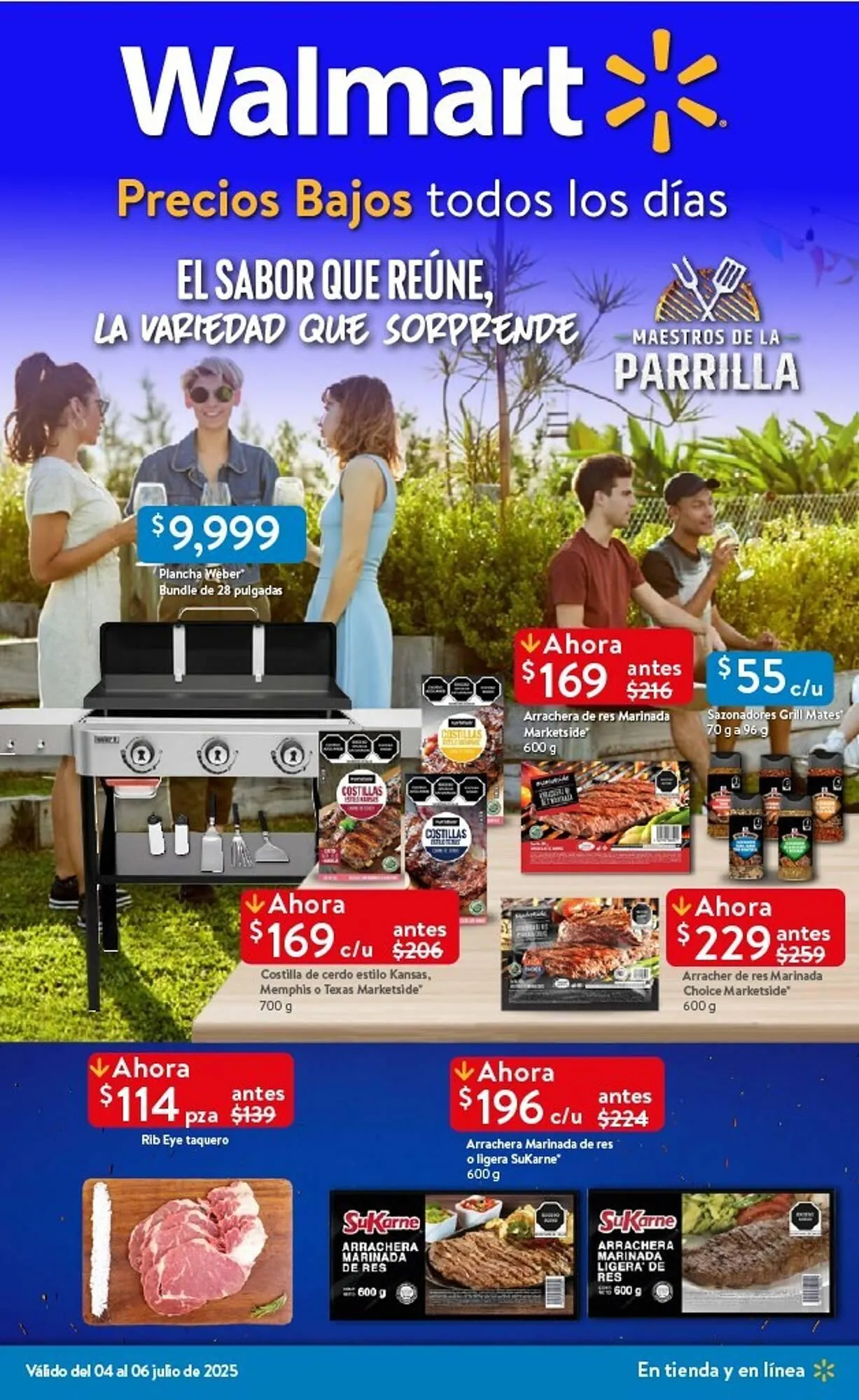 Catálogo de Catálogo Walmart 4 de julio al 6 de julio 2025 - Pagina 1