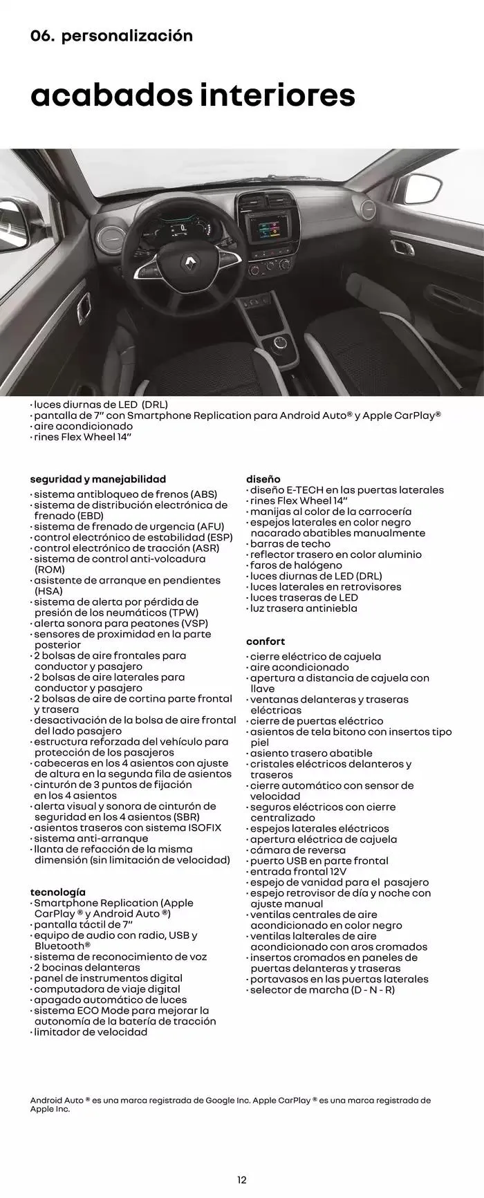 Catálogo de Renault Kwid E-Tech 27 de enero al 27 de enero 2026 - Pagina 12