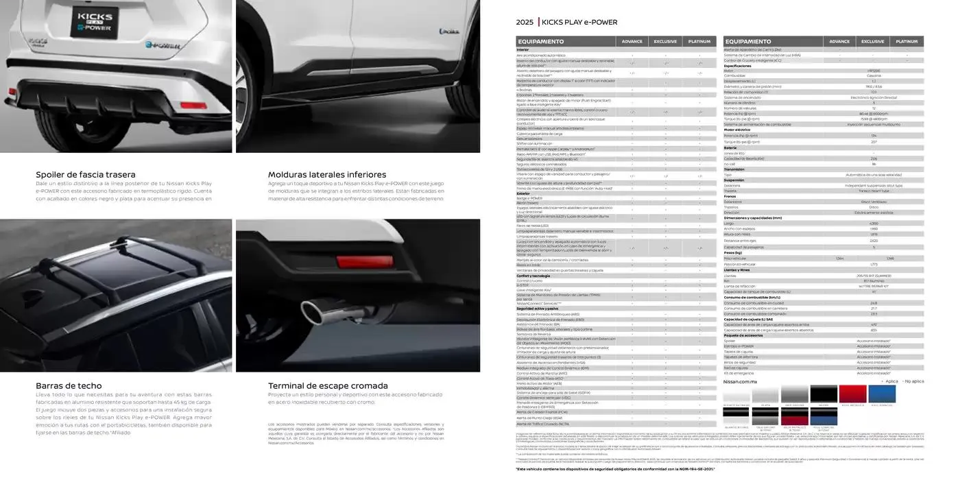 Catálogo de Nissan Kicks Play e-POWER 25 17 de marzo al 17 de marzo 2026 - Pagina 12
