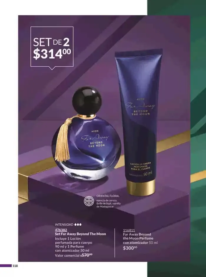 Catálogo de Avon COSMÉTICOS C18 9 de octubre al 15 de noviembre 2024 - Pagina 118
