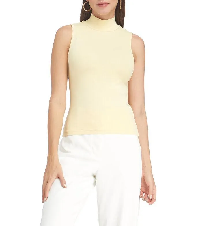 Playera sin mangas lisa Mujer