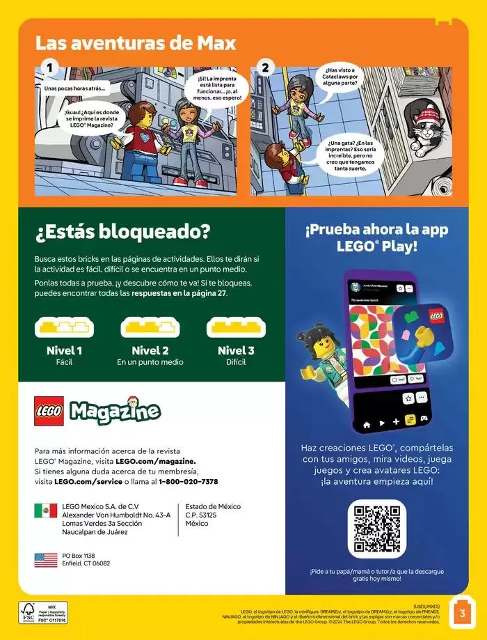 Catálogo de LEGO Magazine 4-7 Years 26 de noviembre al 31 de diciembre 2024 - Pagina 3