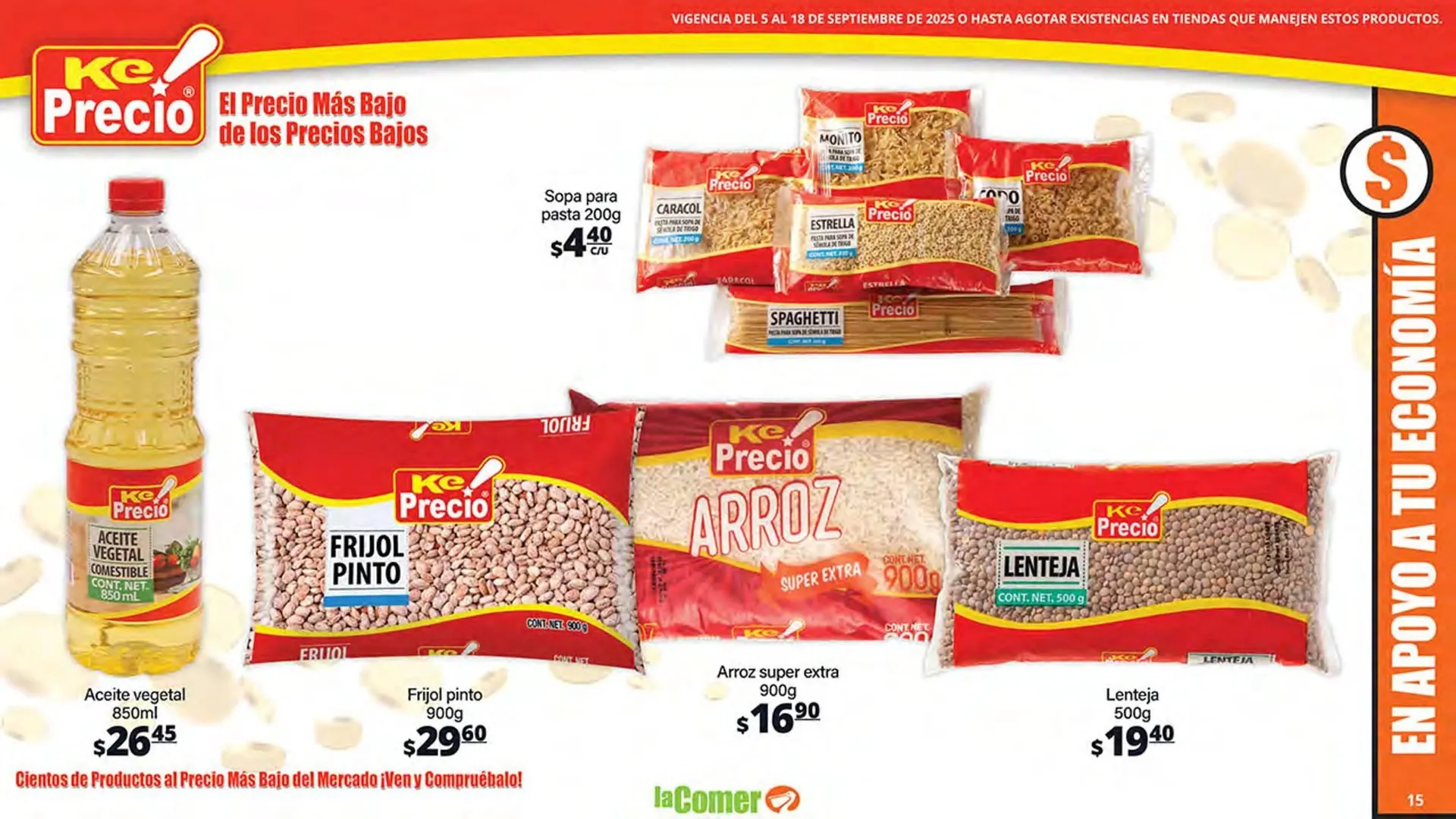 Catálogo de Folleto La Comer 5 de septiembre al 18 de septiembre 2025 - Pagina 15