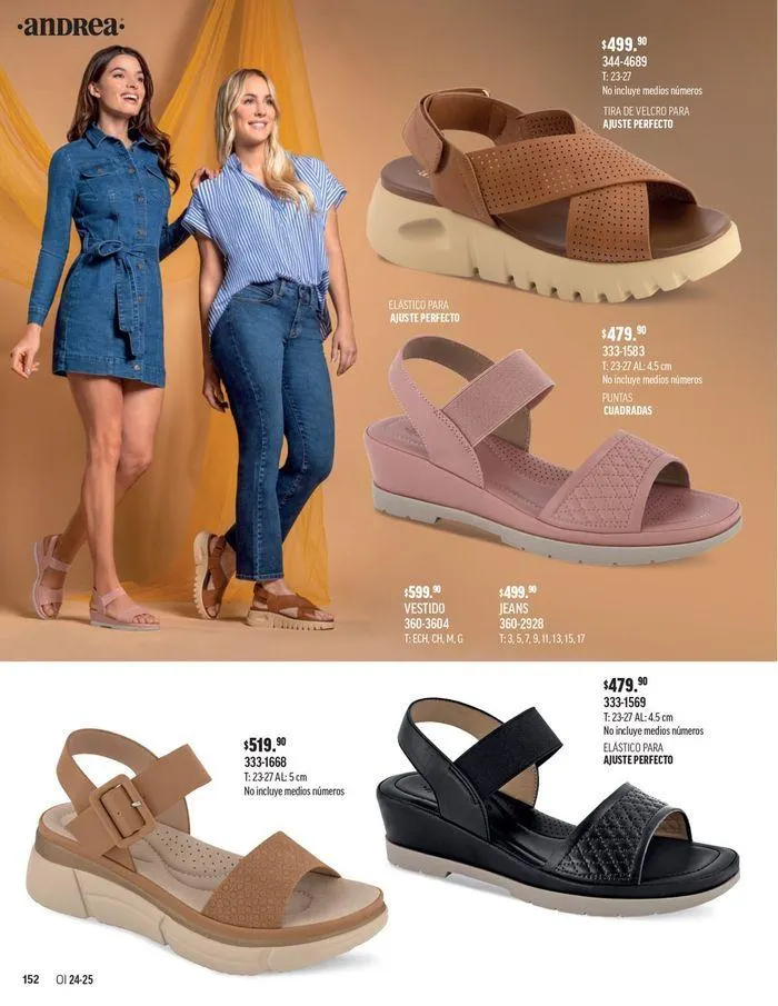 Catálogo de ANDREA - CALZADO DAMA 26 de agosto al 25 de enero 2025 - Pagina 58