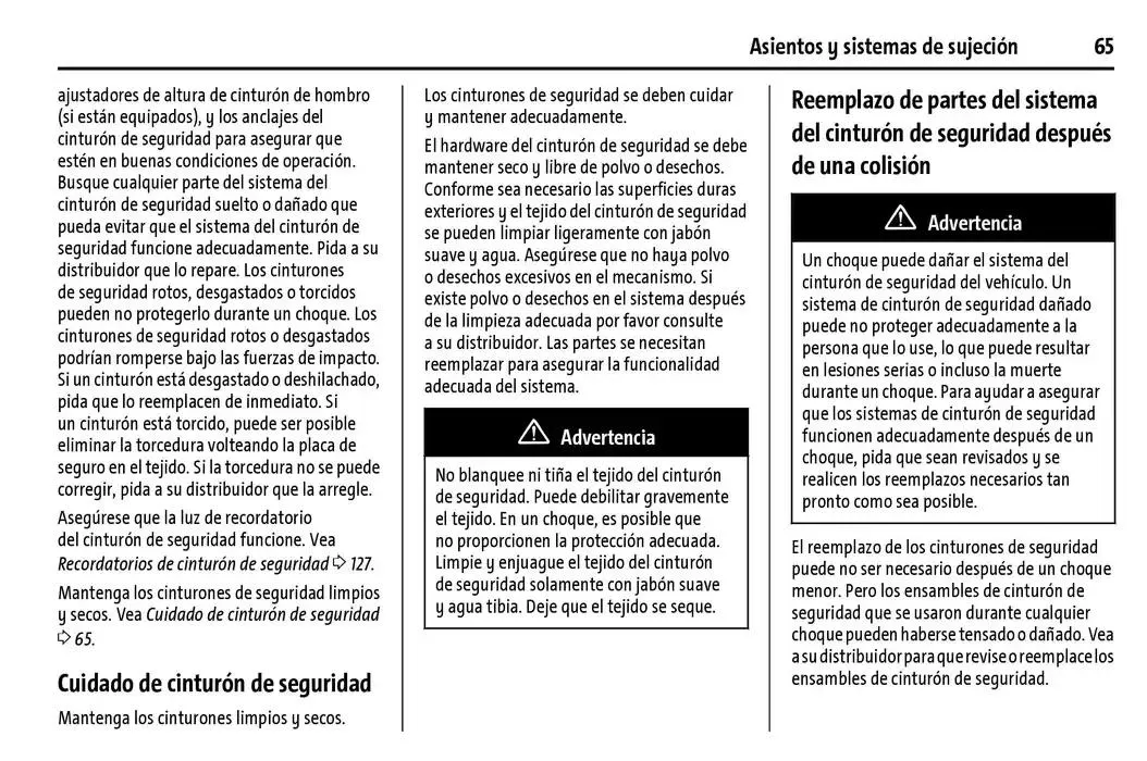 Catálogo de Cheyenne 2025 Manual del propietario 22 de enero al 31 de diciembre 2025 - Pagina 66