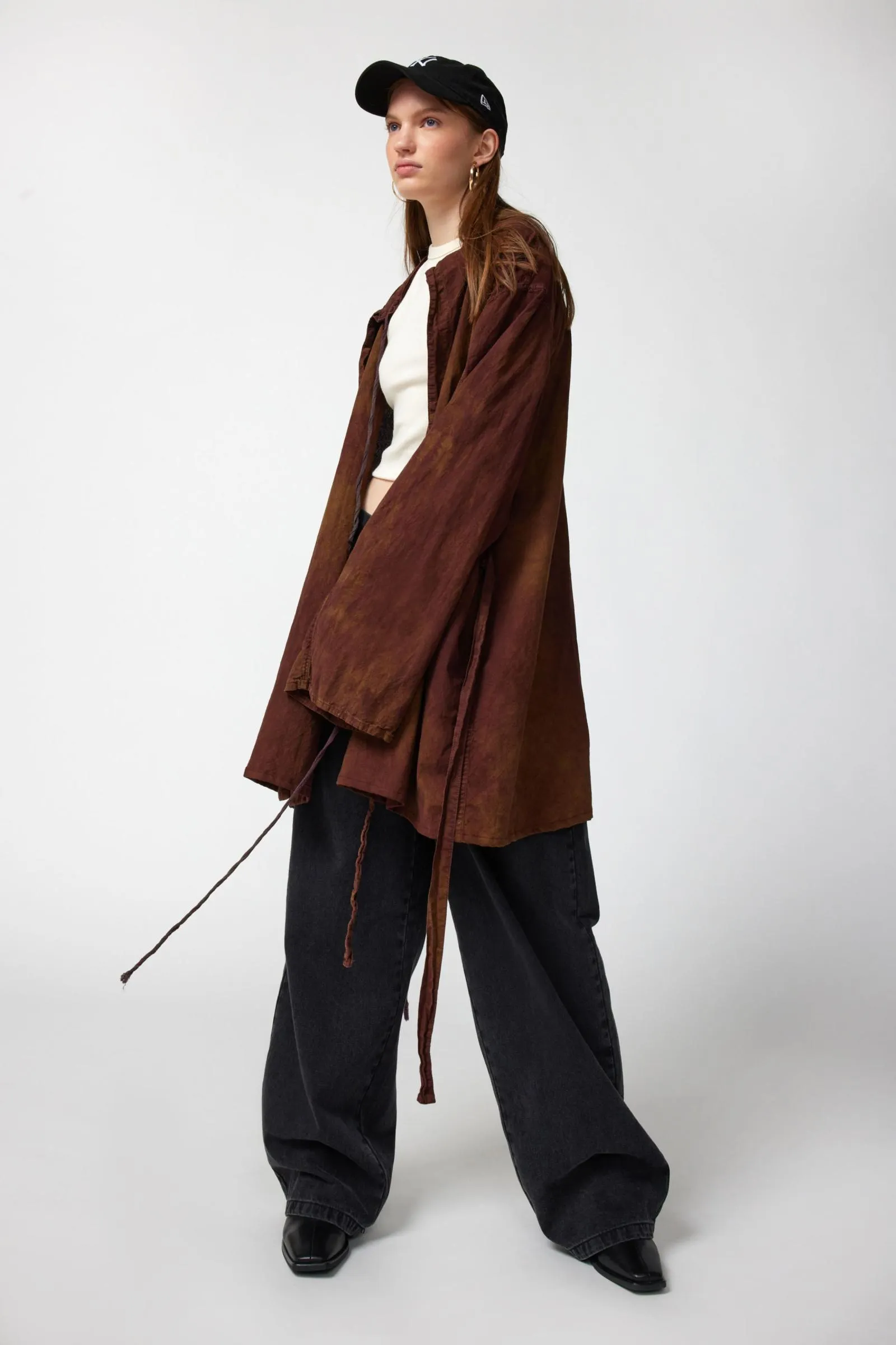 Urban Renewal Remade Dyed Longline Utility Jacket