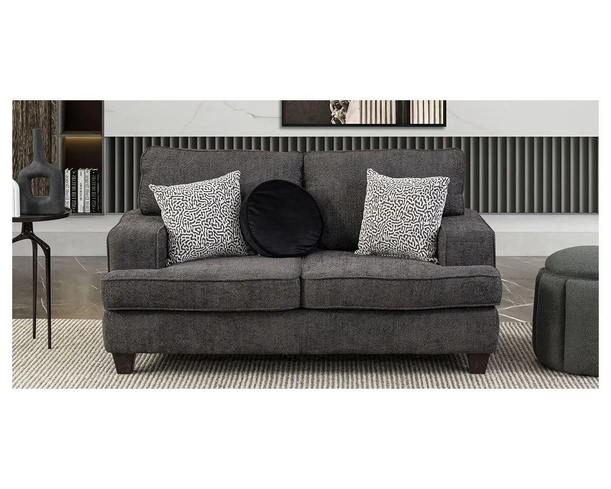 Sofá 2 Plazas Atlántica Gris