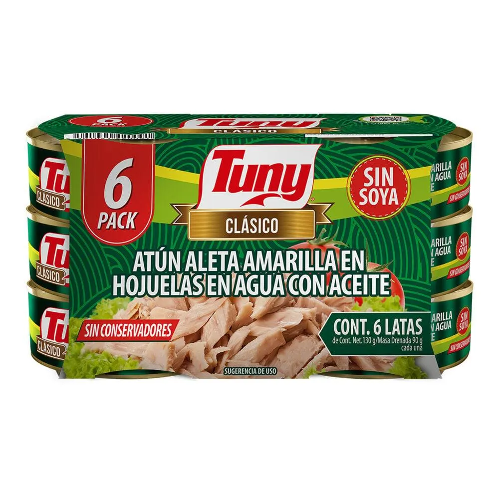 Atún en Aceite Tuny 6/130 g