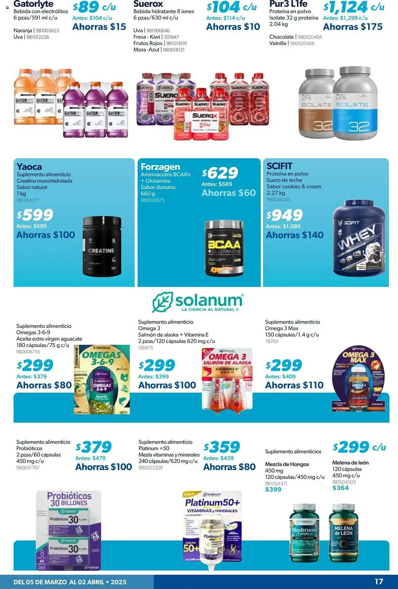 Catálogo de Catálogo Sam's Club 5 de marzo al 2 de abril 2025 - Pagina 17