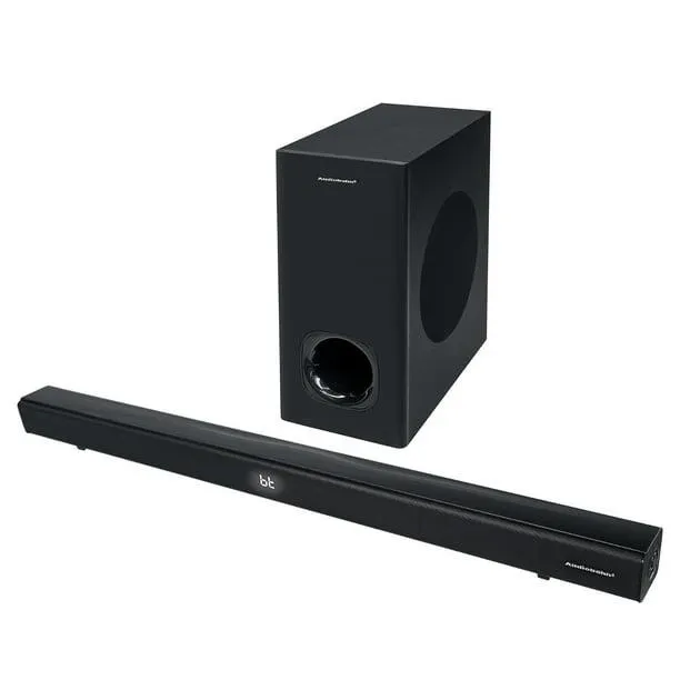 Barra de Sonido Audiobahn ASBAR800PACK con Subwoofer 2.1